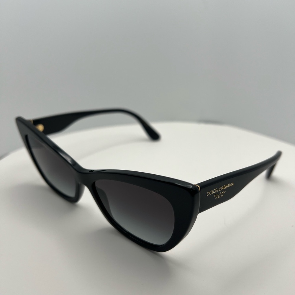 Dolce & Gabbana Black Gradient Sunglasses